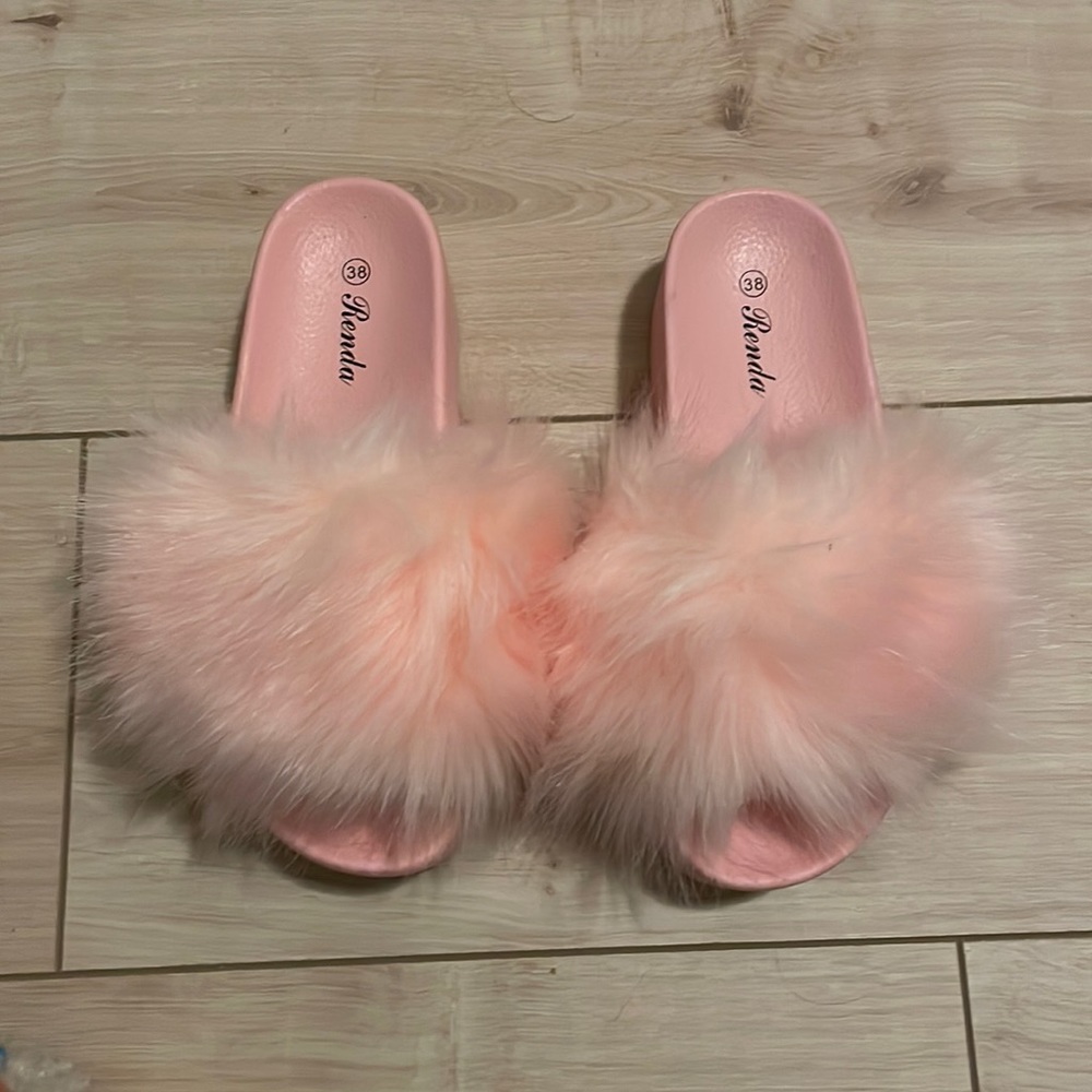 Pink Fuzzy Platforms